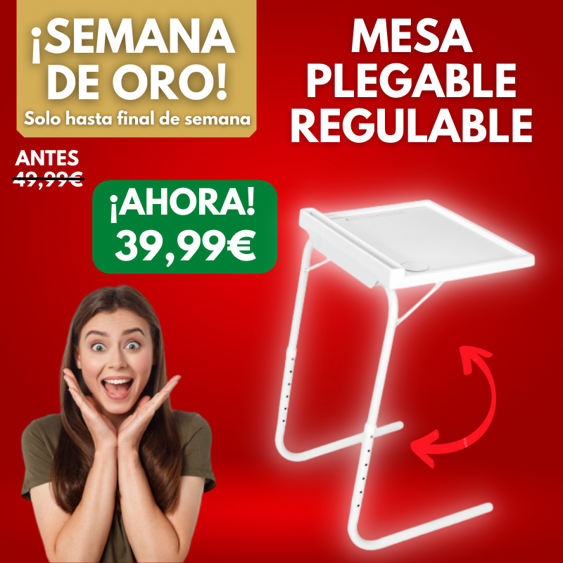 Mesa Plegable Auxiliar - TableFlex PRO™
