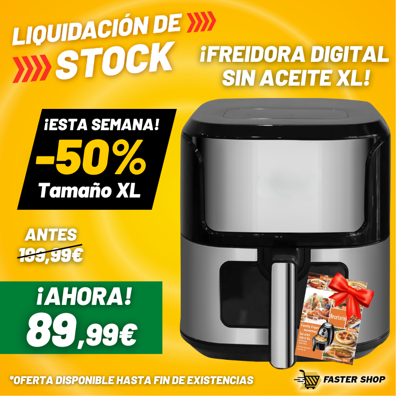 Freidora de Aire Digital XL - NutriMax