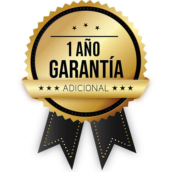 Garantía extra de 1 Año