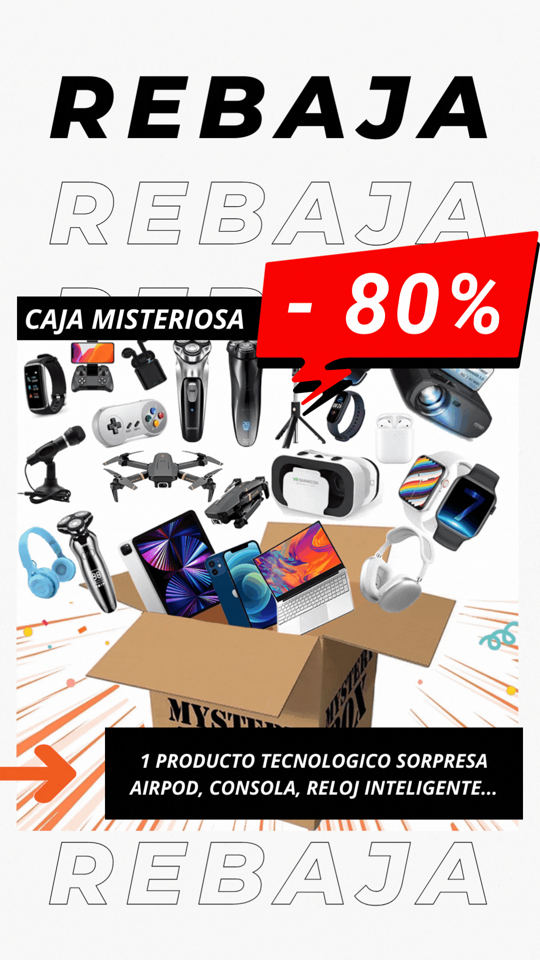 ⭐️ Cajas Misterioras Premium [Liquidación Amazon España]